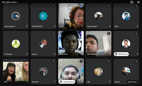 YuSU took part in an online meeting with youth in Bangladesh