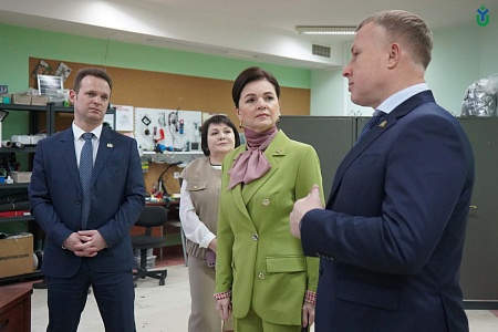 Deputy Governor of Yugra visited YuSU